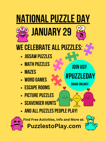 National Puzzle Day  information